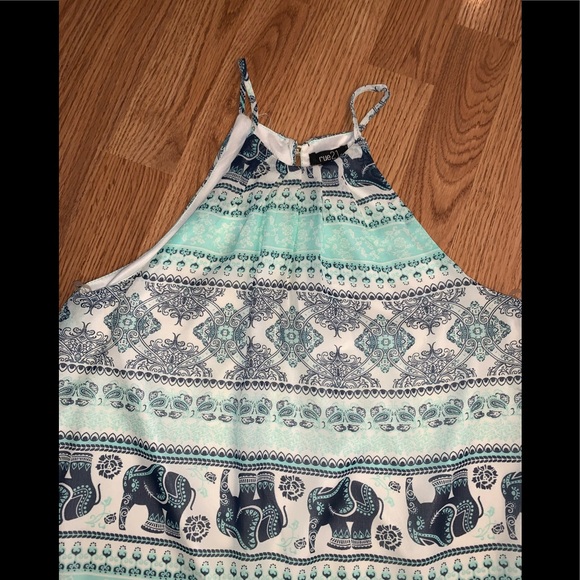 NWT Boho Adorable Summer Dress sheer with slip XS - Picture 6 of 8